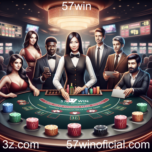 Descubra a Excitante Experiência do Cassino Ao Vivo no 57win